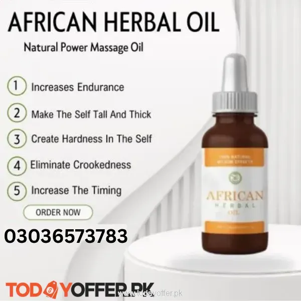 African Herbal Oil In Pakistan