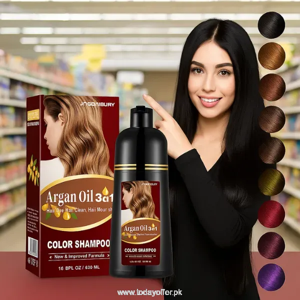Argan Oil Hair Dye Shampoo