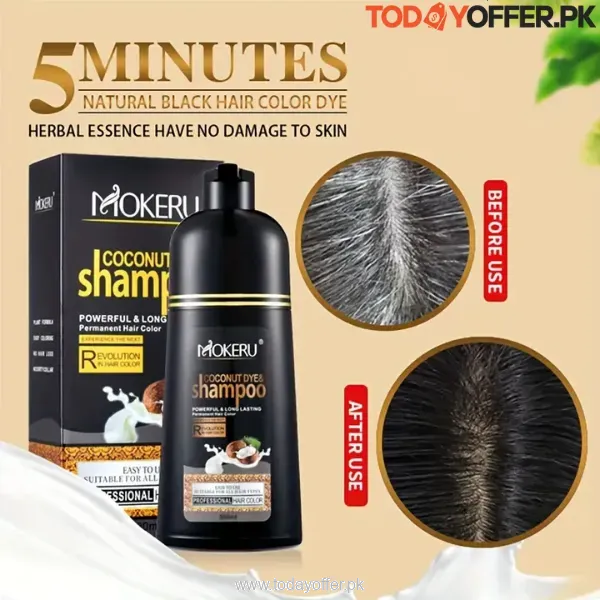 Coconut oil Black Shampoo