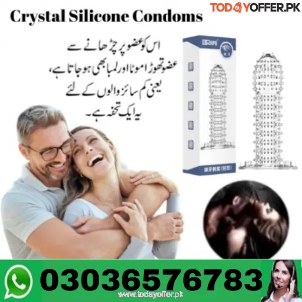 Crystal Silicone Condom