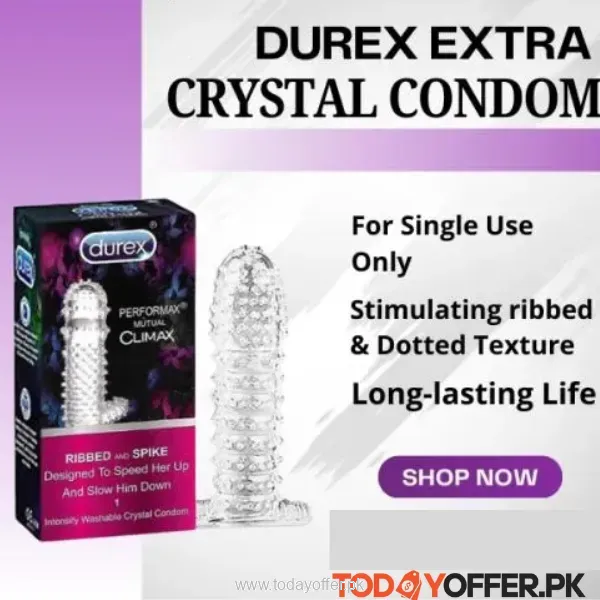 Durex Crystal Reusable Condom in Pakistan