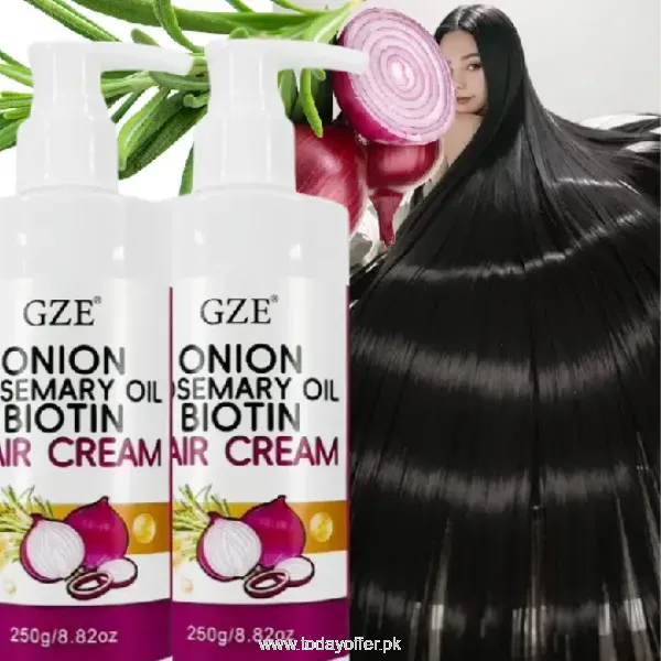 Gze Onion Rosemary Biotin Hair Cream