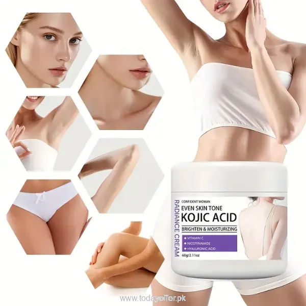 Kojic Acid Brightening & Moisturizing Cream