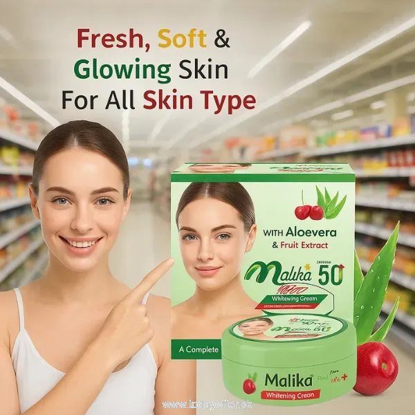 Malika SPF Whitening Cream