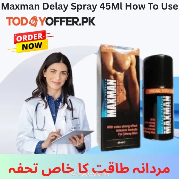 Maxman Delay Spray 45Ml How To Use