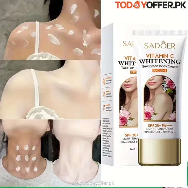 Sadoer Vitamin C Body Whitening Cream