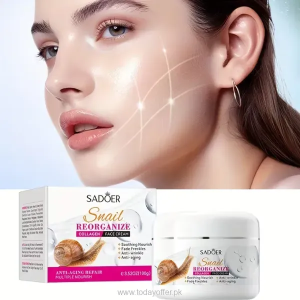 Snail & Collagen Anti-Wrinkle Face Cream