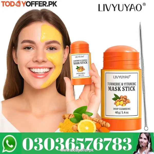 Turmeric Vitamin C Mud Mask Stick